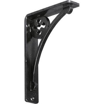 Restorers Architectural Crawley Iron Single Brace Shelf Bracketimage