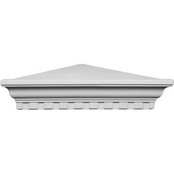 Restorers Architectural Dentil Corner Urethane Shelfimage