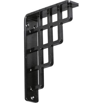 Restorers Architectural Diane Iron Single Brace Shelf Bracketimage