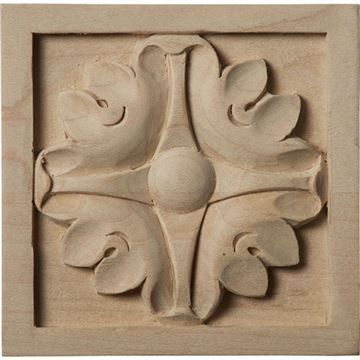 Restorers Architectural Edinburgh Square Rosette Appliqueimage