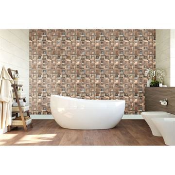 Restorers Architectural Freeport Boat Wood Mosaic Wall Tileimage