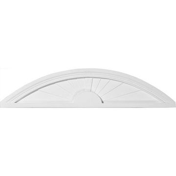 Restorers Architectural Half Round Elliptical Urethane Pedimentimage