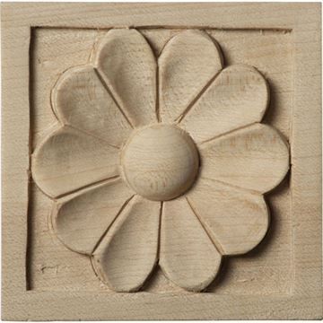 Restorers Architectural Medway Square Rosette Appliqueimage