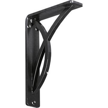 Restorers Architectural Miller Iron Single Brace Shelf Bracketimage