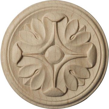 Restorers Architectural Raymond Round Rosette Appliqueimage