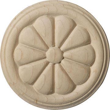 Restorers Architectural Reese Round Rosette Appliqueimage