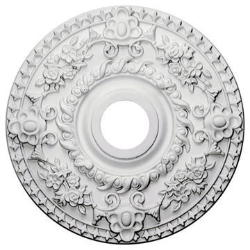 Restorers Architectural Rose 18 Prefinished Ceiling Medallionimage