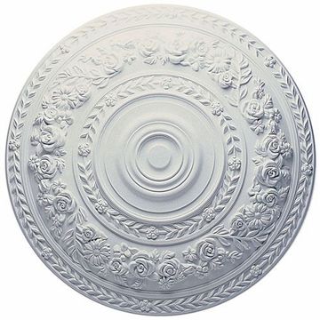 Restorers Architectural Rose 33 7/8 Prefinished Ceiling Medallionimage