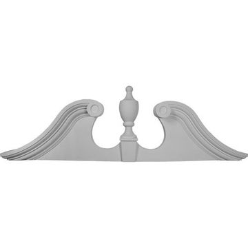 Restorers Architectural Scroll Urn Urethane Pedimentimage