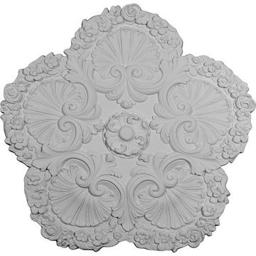Restorers Architectural Shell Prefinished Ceiling Medallionimage