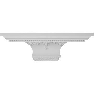 Restorers Architectural Victorian Corner Urethane Shelfimage