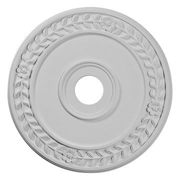 Restorers Architectural Wreath 21 1/8 Prefinished Ceiling Medallionimage