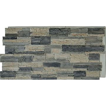 StoneWall Cascade Stacked Stone Faux Stone Wall Siding Panelimage