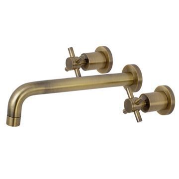 Restorers Concord 2-Handle Wall Mount Roman Tub Faucet - Crossimage