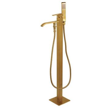 Restorers Executive Freestanding Tub Faucet & Hand Showerimage