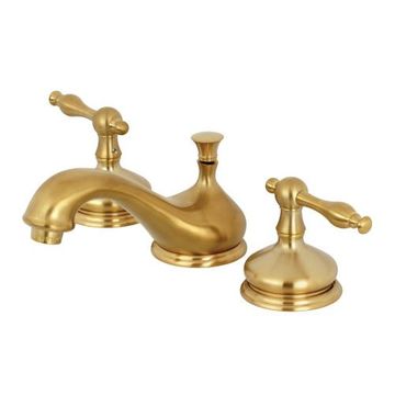 Restorers Heritage Widespread Metal Lever Bathroom Faucetimage