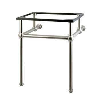 Restorers Templeton Polished Nickel Console Legs Only - No Topimage