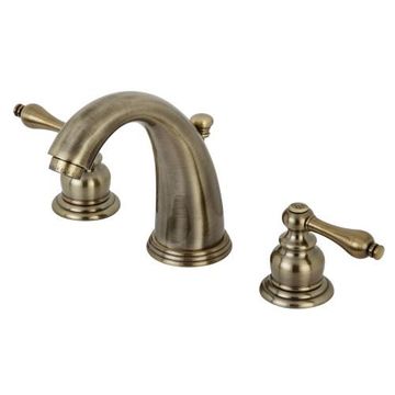 Restorers Victorian Widespread Bathroom Faucet - Metal Leverimage