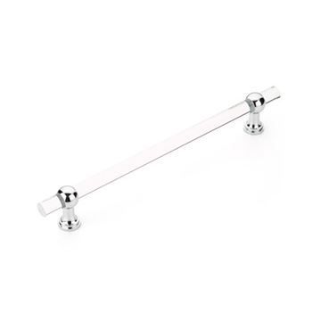 Schaub Lumiere Transitional Clear Acrylic 12 Inch Appliance Pullimage