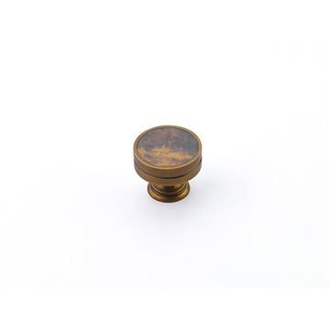 Schaub Tiger Penshell Round Band Cabinet Knobimage