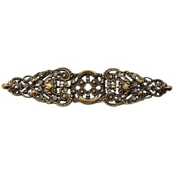 Carpe Diem Juliane Grace Oblong Escutcheon - Clear Swarovski Crystalsimage