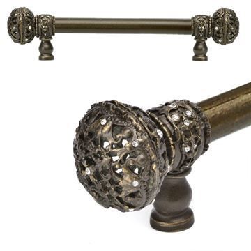 Carpe Diem Juliane Grace Smooth Pull with Clear Swarovski Crystalsimage