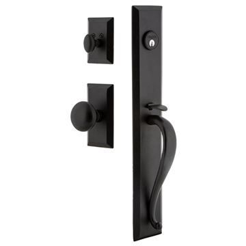 Ageless Iron Keep & Vale Handleset with A Grip - Keep Knobimage