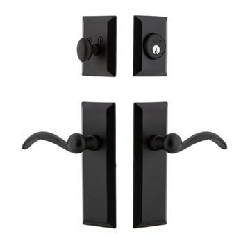 Ageless Iron Keep Entry Door Set - Tine Leverimage