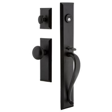 Ageless Iron Keep Handleset with A Grip - Keep Knobimage