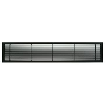 Architectural Grille Black Matte Bar Grille - No Deflectionimage