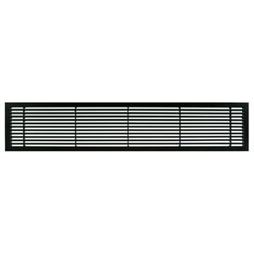Architectural Grille Black Matte Bar Grille & Door - 45 Deflectionimage