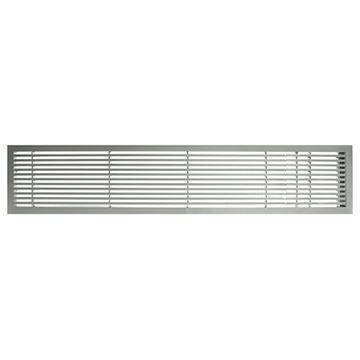 Architectural Grille Brushed Satin Bar Grille & Door - 45 Deflectionimage
