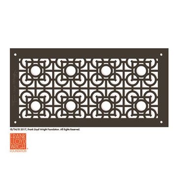 Architectural Grille Frank Lloyd Wright Luxfer Lattice Petite Grilleimage