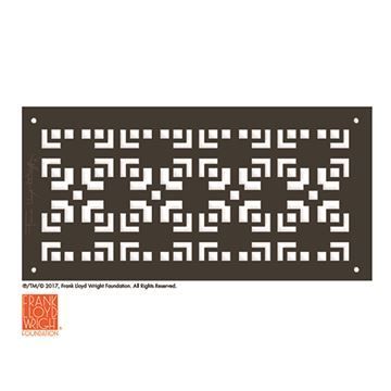 Architectural Grille Frank Lloyd Wright Mimosa Grilleimage
