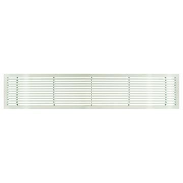 Architectural Grille White Gloss Bar Grille & Door - 45 Deflectionimage