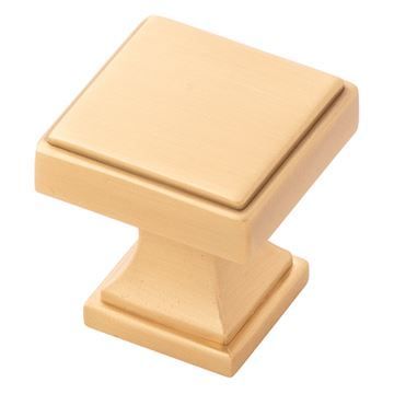 Belwith-Keeler Brownstone Small Square Knobimage