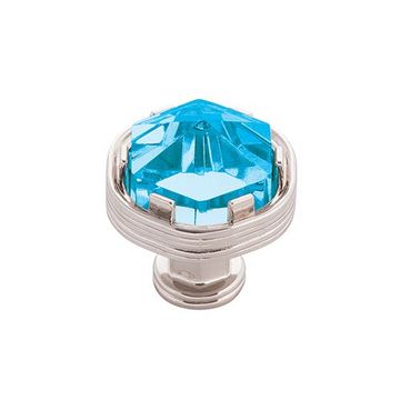 Belwith-Keeler Chrysalis Cerulean Glass Knobimage