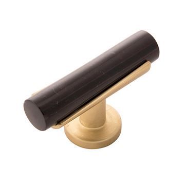 Belwith-Keeler Firenze Black Marble T Knobimage