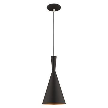 Livex Lighting 7 1/4 Inch Retro Metal Shade Mini Pendantimage