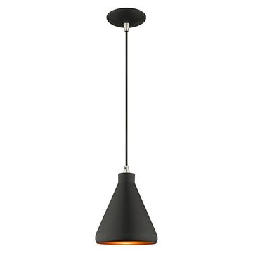 Livex Lighting 7 Inch Cone Metal Shade Mini Pendantimage