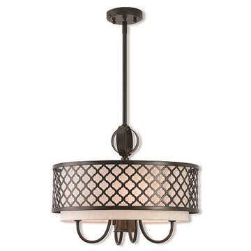 Livex Lighting Arabesque 18 Inch Pendant Chandelierimage
