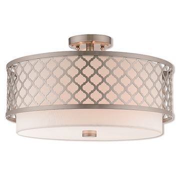 Livex Lighting Arabesque Large Ceiling Mount Lightimage