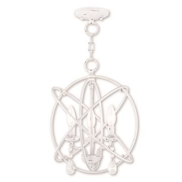 Livex Lighting Aria Large Convert Mini Chandelier/Ceiling Mount Lightimage