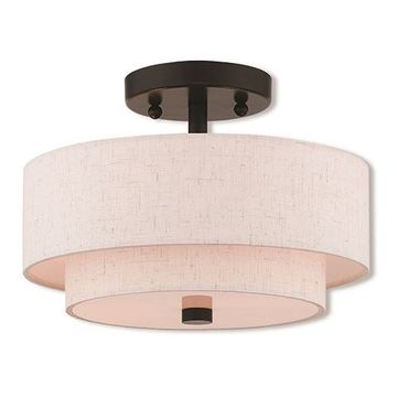 Livex Lighting Claremont 11 Inch Ceiling Mount Lightimage