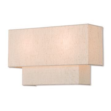 Livex Lighting Claremont 13 Inch Oatmeal Wall Sconceimage