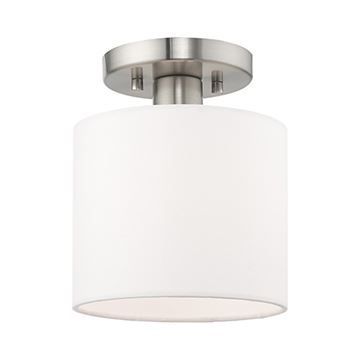 Livex Lighting Clark 7 Inch Ceiling Mount Lightimage