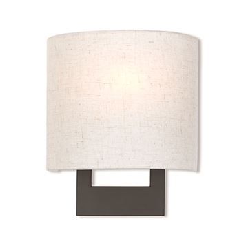 Livex Lighting Hayworth 8 Inch Oatmeal Wall Sconceimage