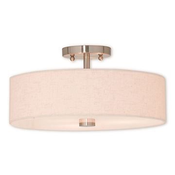 Livex Lighting Meridian 15 Inch Ceiling Mount Lightimage