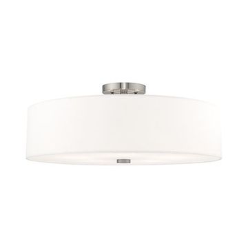 Livex Lighting Meridian Off White Ceiling Lightimage