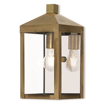 Livex Lighting Nyack 12 3/4 Inch Outdoor Wall Lanternimage